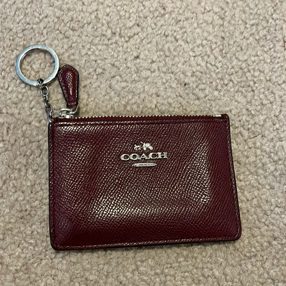 Coach coin wallet